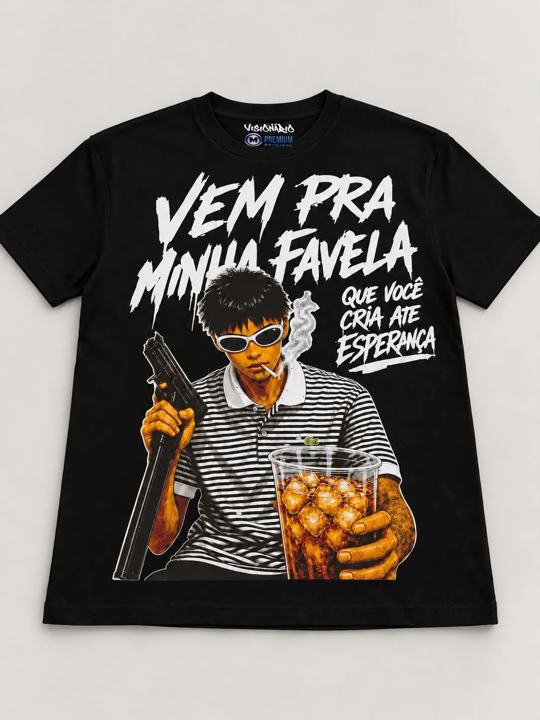 Camiseta Fejuca Minha Favela