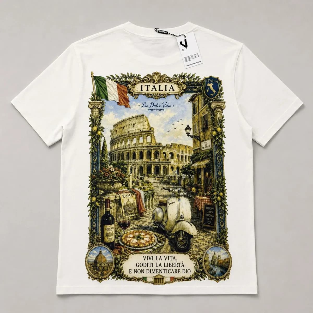 Camiseta Visionário • Itália