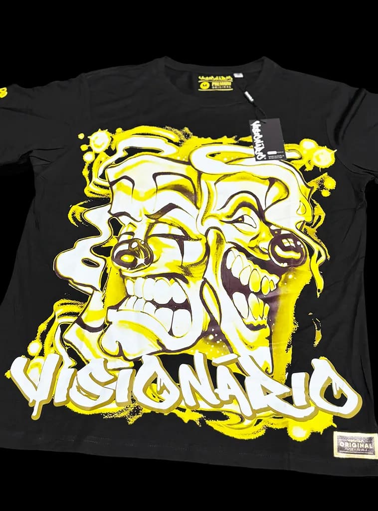 Camiseta Chora Agora e Ri Depois • Edição Limitada